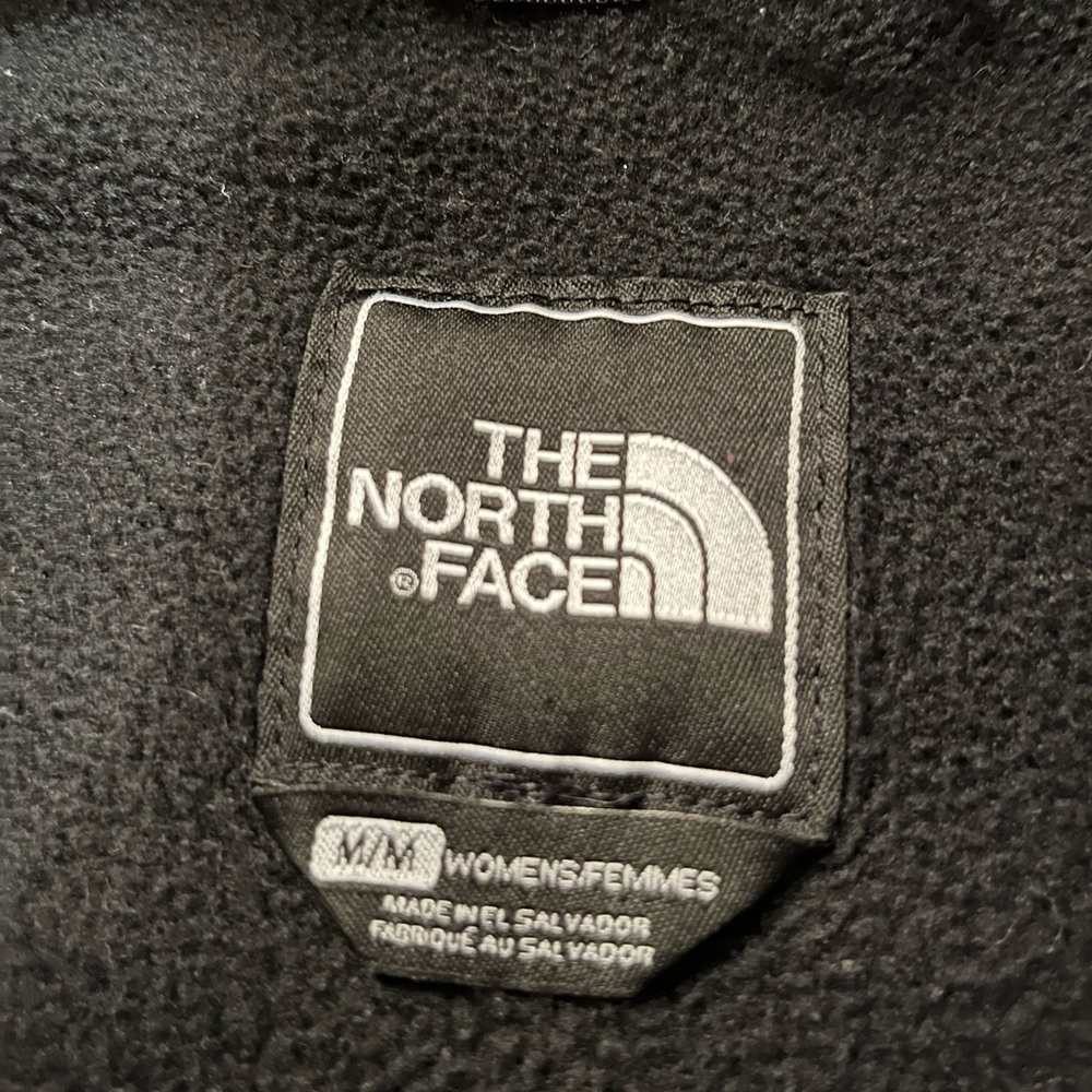 The North Face Woman’s Denali Fleece Hoodie Black Performance Jacket Size M - Picture 7 of 12